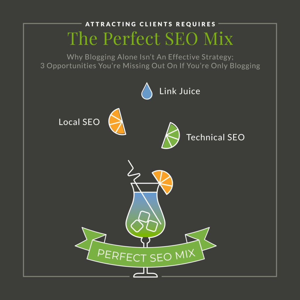 SEO mix graphic